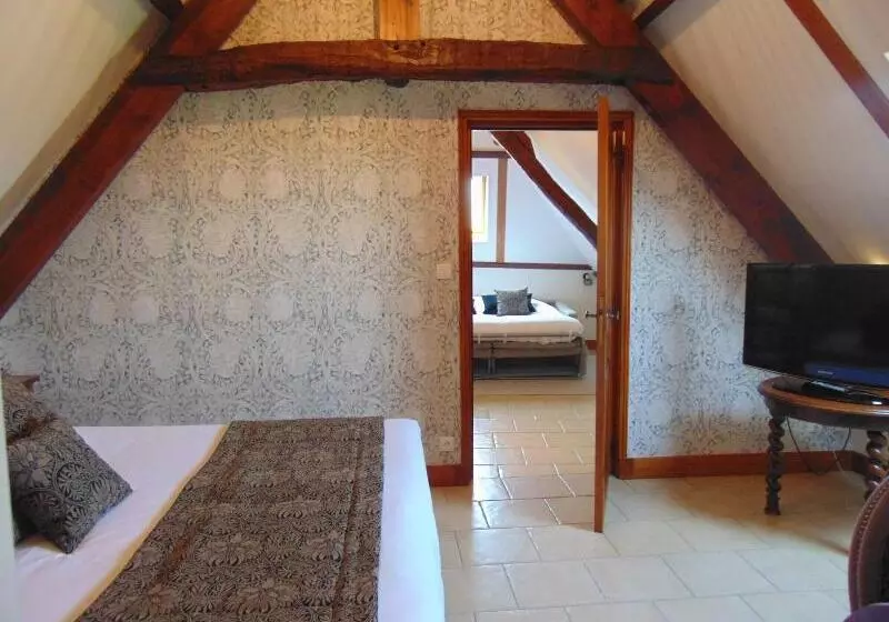 ファミリールーム, Ferme De La Rançonnière   Hôtel & Restaurant
