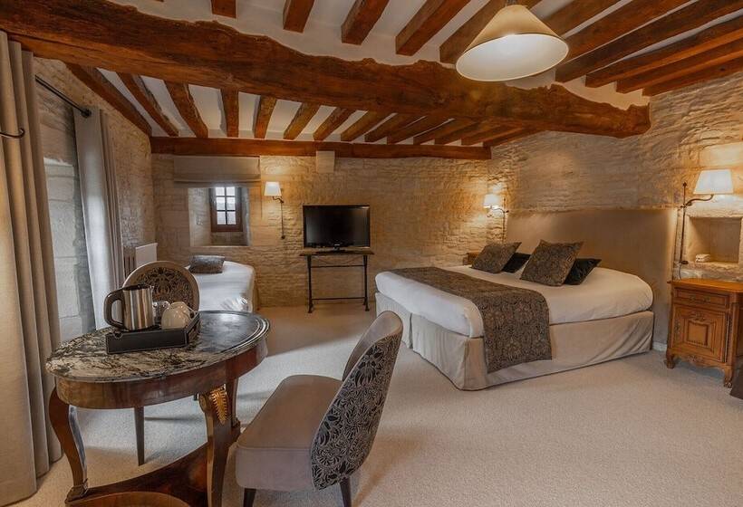 高级三人间, Ferme De La Rançonnière   Hôtel & Restaurant