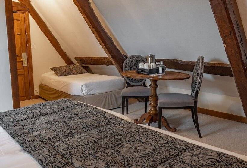 高级三人间, Ferme De La Rançonnière   Hôtel & Restaurant