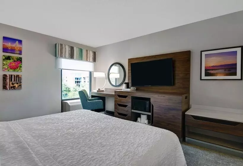 2ダブルベッドのスタンダードルーム, Hampton Inn Charleston/mount Pleasant Patriots Point