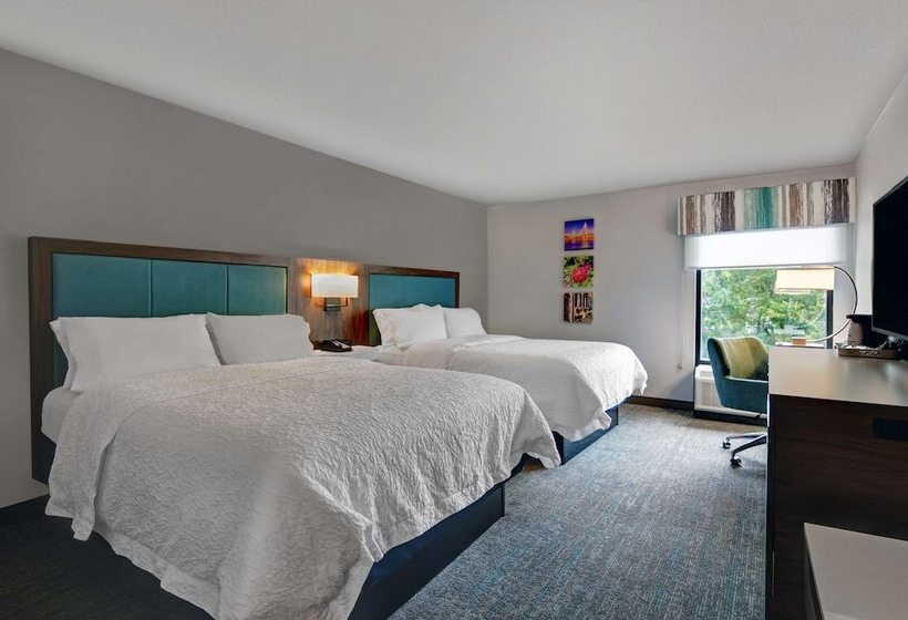 חדר סטנדרט שתי מיטות זוגיות, Hampton Inn Charleston/mount Pleasant Patriots Point