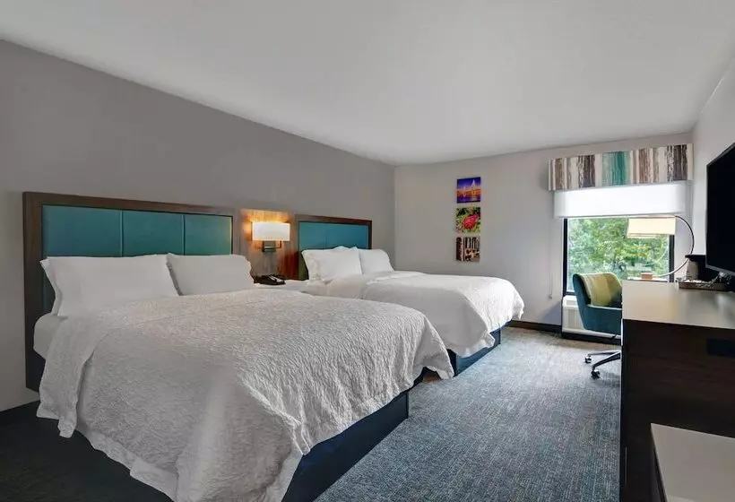 2ダブルベッドのスタンダードルーム, Hampton Inn Charleston/mount Pleasant Patriots Point