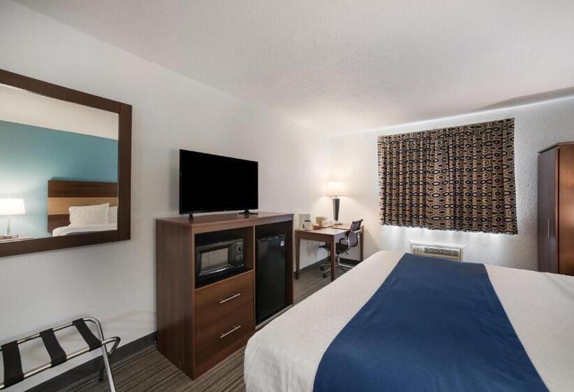 غرفة قياسية سرير كينج لذوى الإحتياجات الخاصة, Ramada By Wyndham Effingham