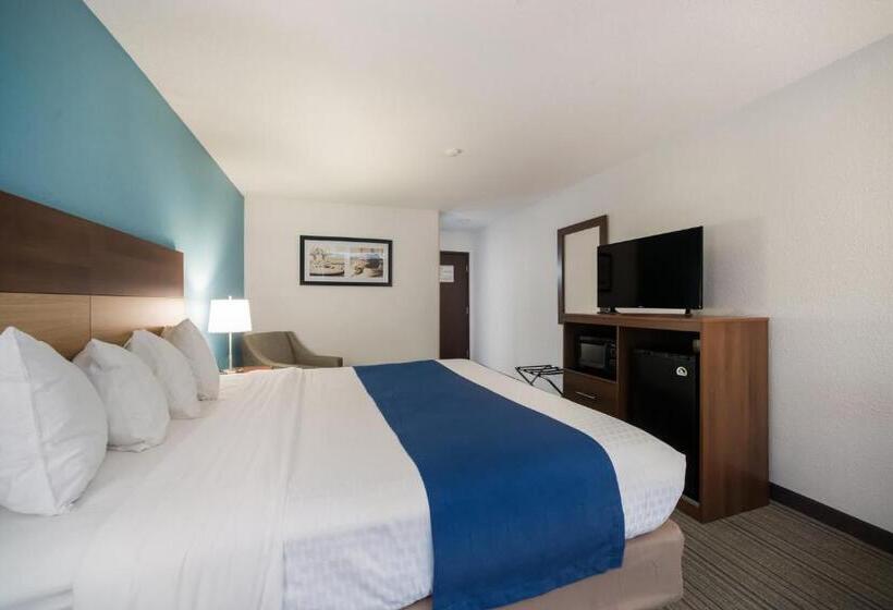 غرفة قياسية سرير كينج لذوى الإحتياجات الخاصة, Ramada By Wyndham Effingham