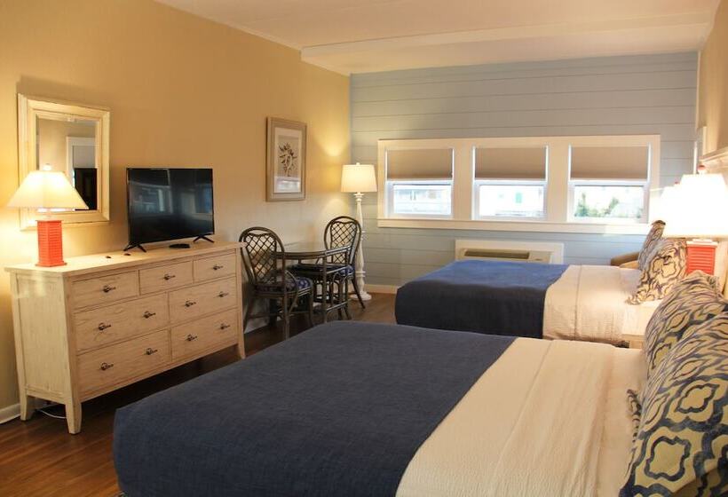 带2个双人床的标准工作室, Surf Side