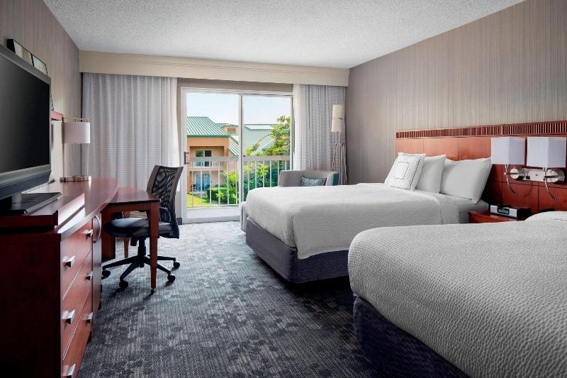 스탠다드 룸 퀸사이즈 침대, Courtyard By Marriott San Mateo Foster City