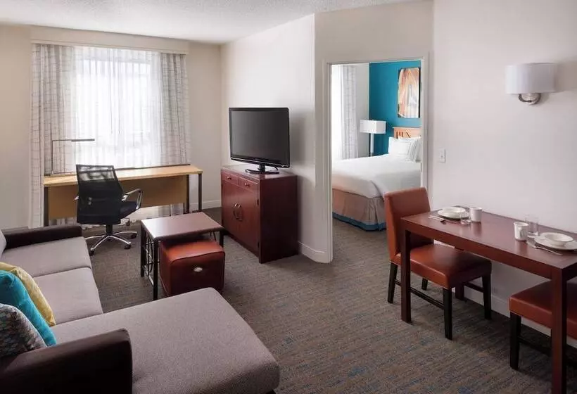Sviitti Kaupungin Näkemystä, Residence Inn By Marriott Las Vegas Hughes Center