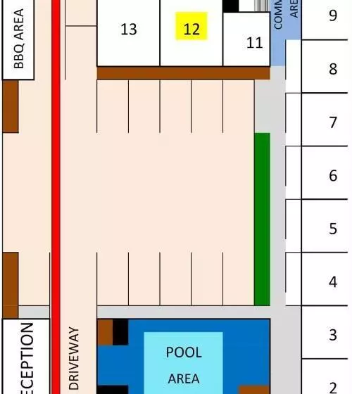 プレミアムルーム, Golden Sands Motor Inn