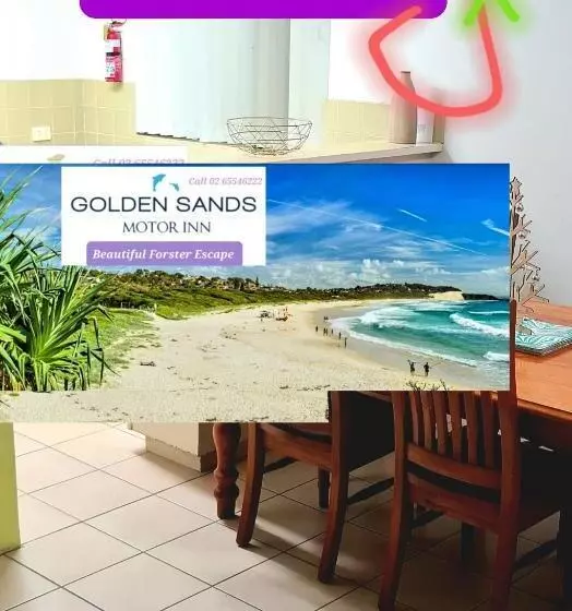 ３ベッドルームアパートメント, Golden Sands Motor Inn