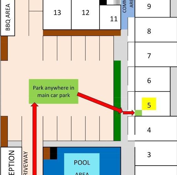 חדר סטנדרט, Golden Sands Motor Inn