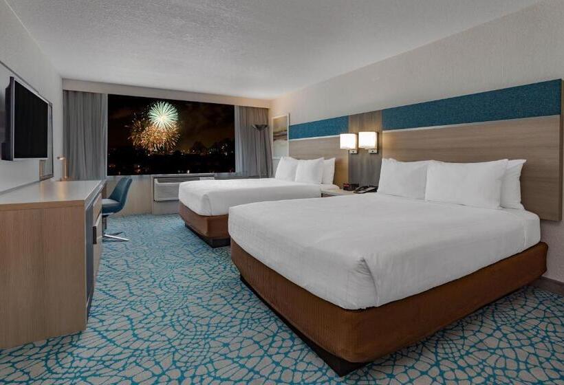 带观景的标准间, Wyndham Orlando Resort & Conference Center Celebration Area