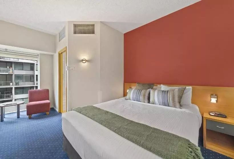 اتاق سوپریور با تخت بزرگ, Yehs Hotel Melbourne Cbd
