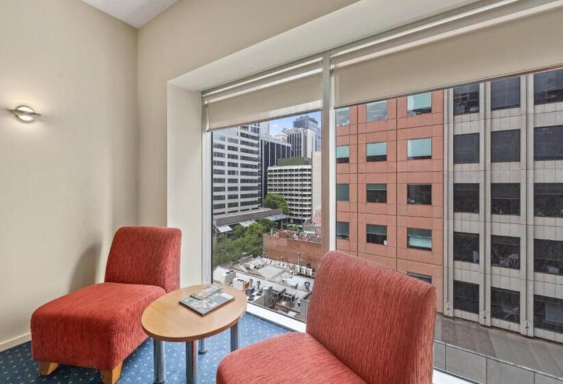 디럭스 룸 킹사이즈 침대, Yehs Hotel Melbourne Cbd