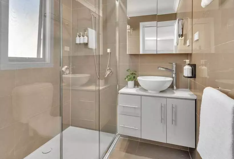 Villa 1 Makuuhuone, Big4 Ingenia Holidays Queenscliff Beacon