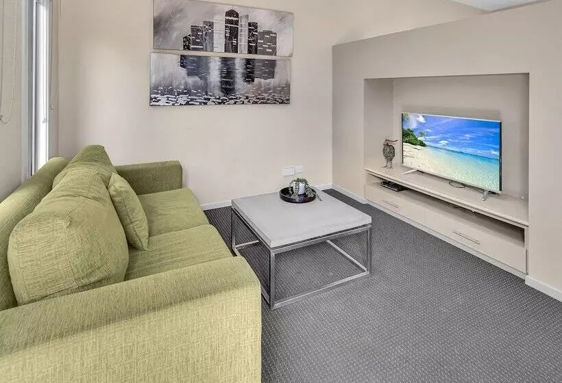 Villa 1 Makuuhuone, Big4 Ingenia Holidays Queenscliff Beacon