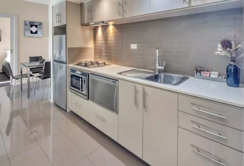 Villa 1 Makuuhuone, Big4 Ingenia Holidays Queenscliff Beacon