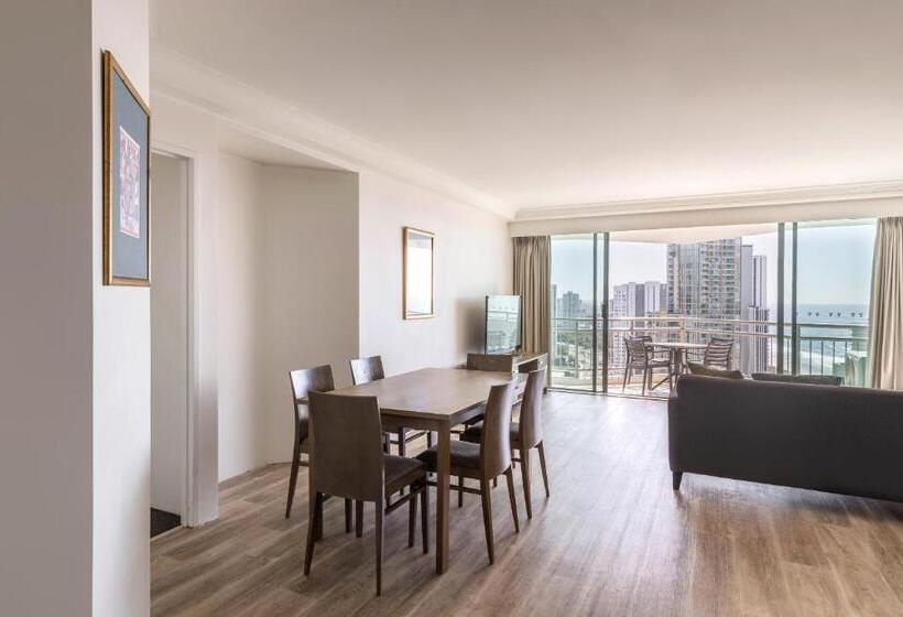 침실 2개 바다 전망 아파트, Mantra Crown Towers