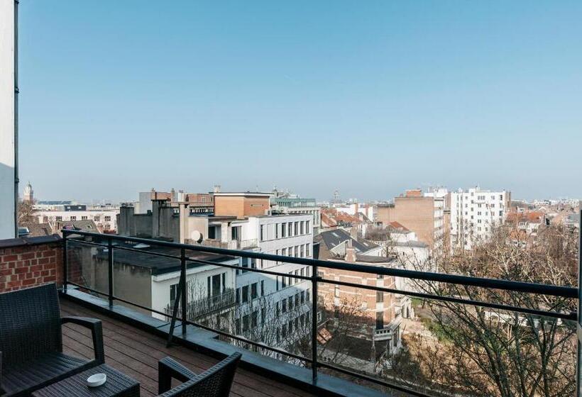 Premium room with terrace, Catalonia Brussels