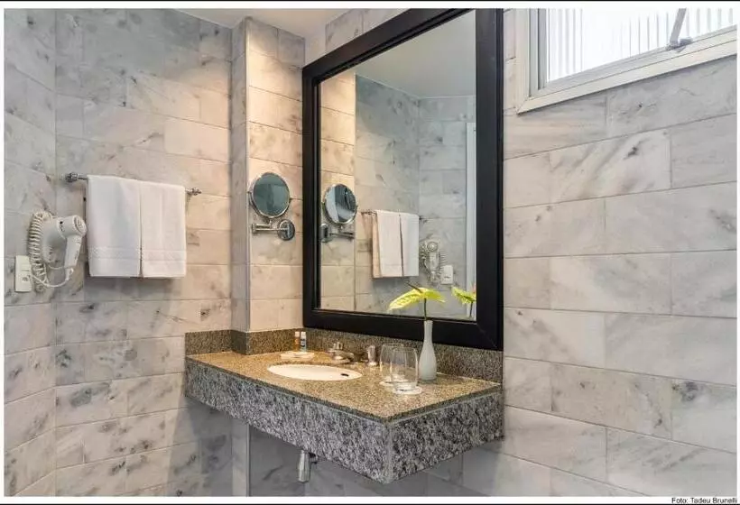 اتاق لوکس یک تخته, Bourbon Hotel & Suites Curitiba