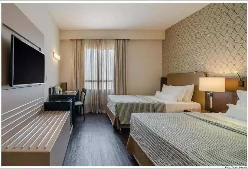 اتاق لوکس یک تخته, Bourbon Hotel & Suites Curitiba