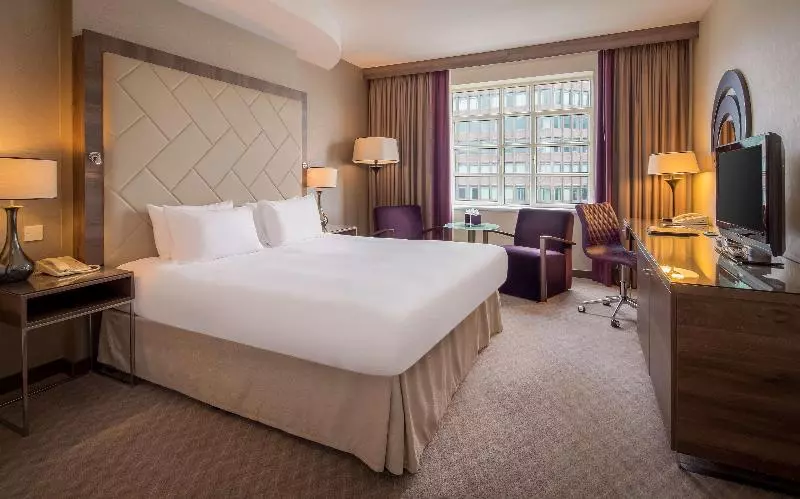 キングサイズベッドのエクゼクティブルーム, Hilton Cardiff