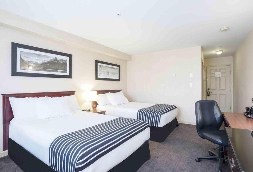 غرفه قياسيه سريرين مزدوجين, Sandman Hotel Quesnel