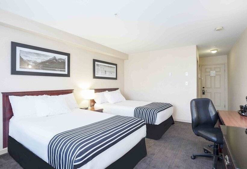 غرفه قياسيه سريرين مزدوجين, Sandman Hotel Quesnel
