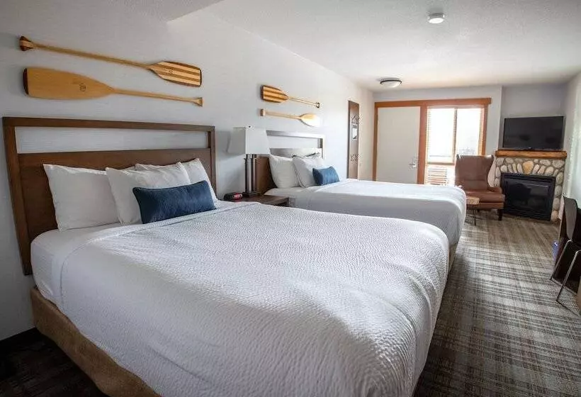 اتاق استاندارد با 2 تخت دوبل, Pyramid Lake Lodge