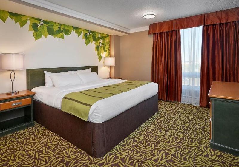 キングサイズベッドのスタンダードルーム, Varscona Hotel On Whyte
