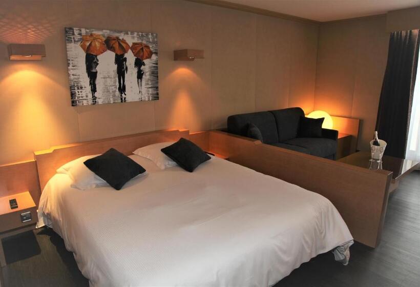 סוויטה עם ג'קוזי, Amirauté Hôtel Golf Deauville