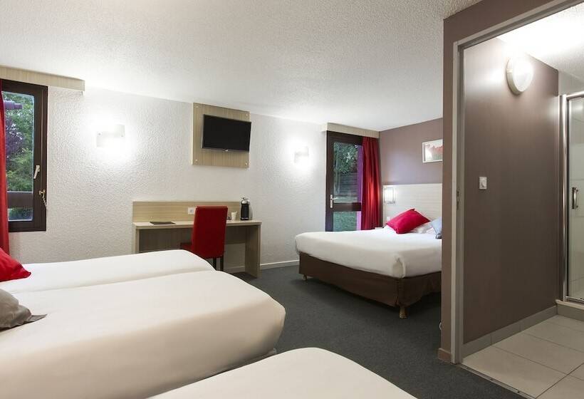 Quarto Quádruplo Estandar, Hôtel éden   Metz Nord   Woippy   Porte Du Luxembourg
