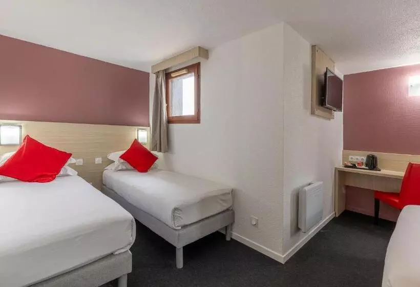 スタンダード４人部屋, Hôtel éden   Metz Nord   Woippy   Porte Du Luxembourg