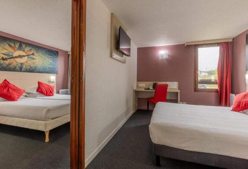スタンダードコネクティングルーム, Hôtel éden   Metz Nord   Woippy   Porte Du Luxembourg