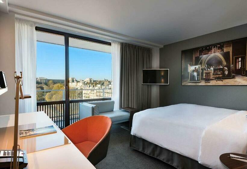 اتاق دلوکس با تخت کینگ و چشمانداز, Pullman Paris Tour Eiffel