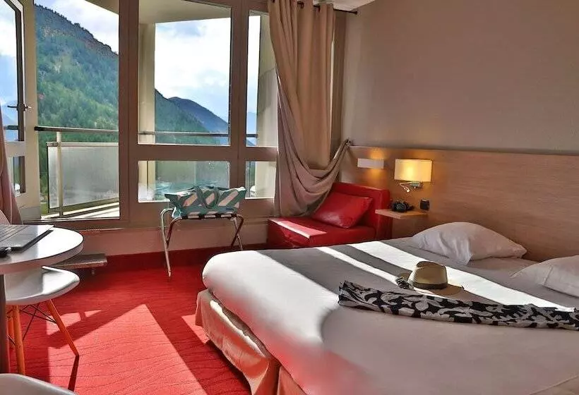 バルコニー付きスタンダードルーム, Sowell Hotels Le Pas Du Loup
