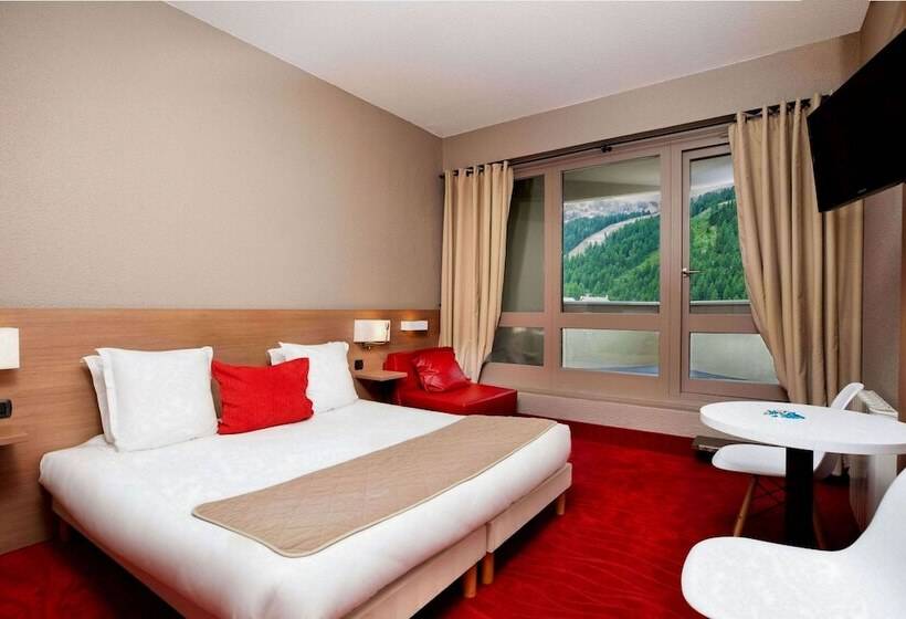 バルコニー付きスタンダードルーム, Sowell Hotels Le Pas Du Loup