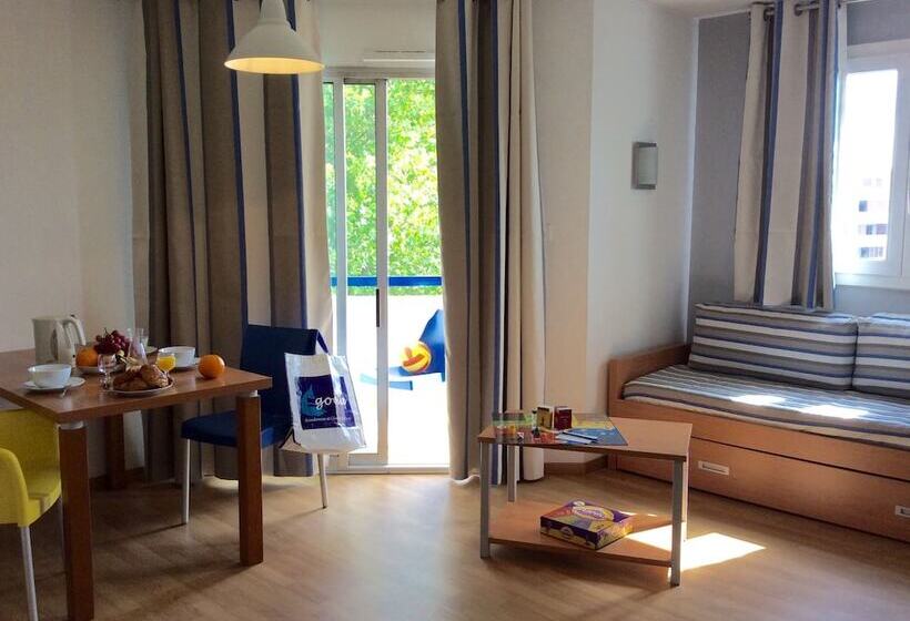 带1个卧室的公寓, Residence Goelia Sun City