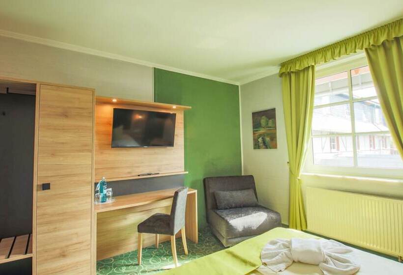 标准单人间, Panorama Berghotel Wettiner Höhe