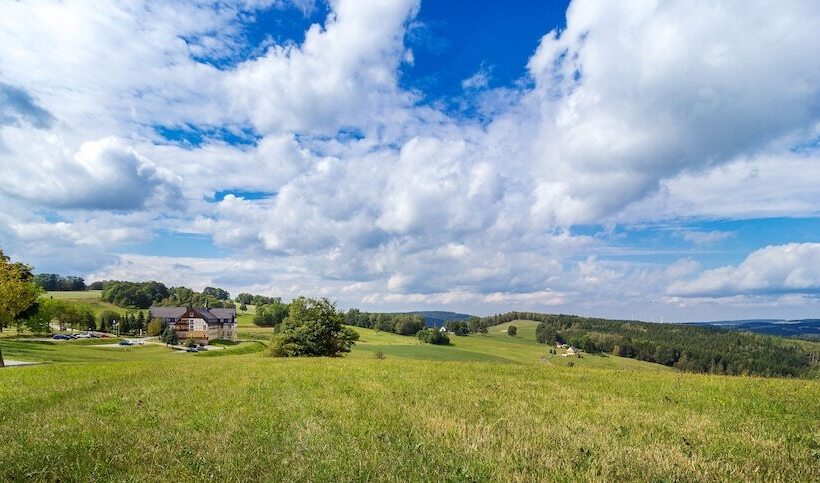 带观景的标准间, Panorama Berghotel Wettiner Höhe