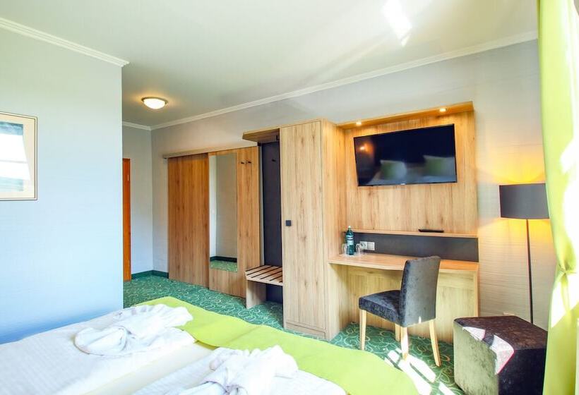 带观景的标准间, Panorama Berghotel Wettiner Höhe