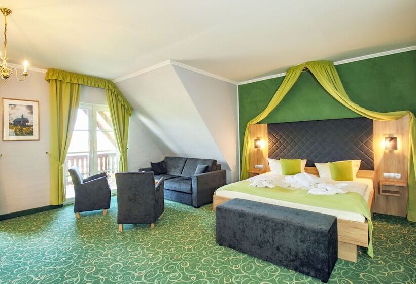 小型套房, Panorama Berghotel Wettiner Höhe