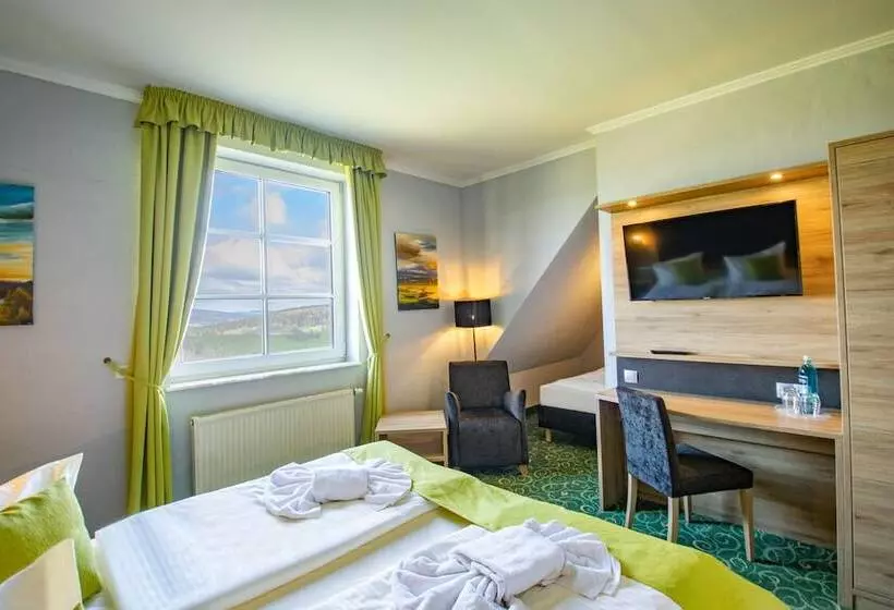 Standard Kolmen Hengen Huone, Panorama Berghotel Wettiner Höhe