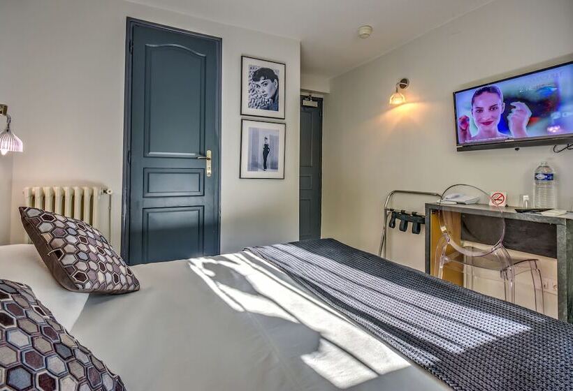 Quarto Clássico, Villa Claudia Hotel Cannes Centre   Parking