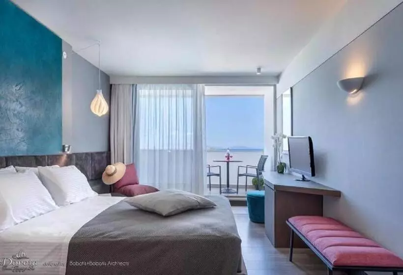 اتاق اساندارد با چشمانداز جانبی به دریا, Doreta Beach