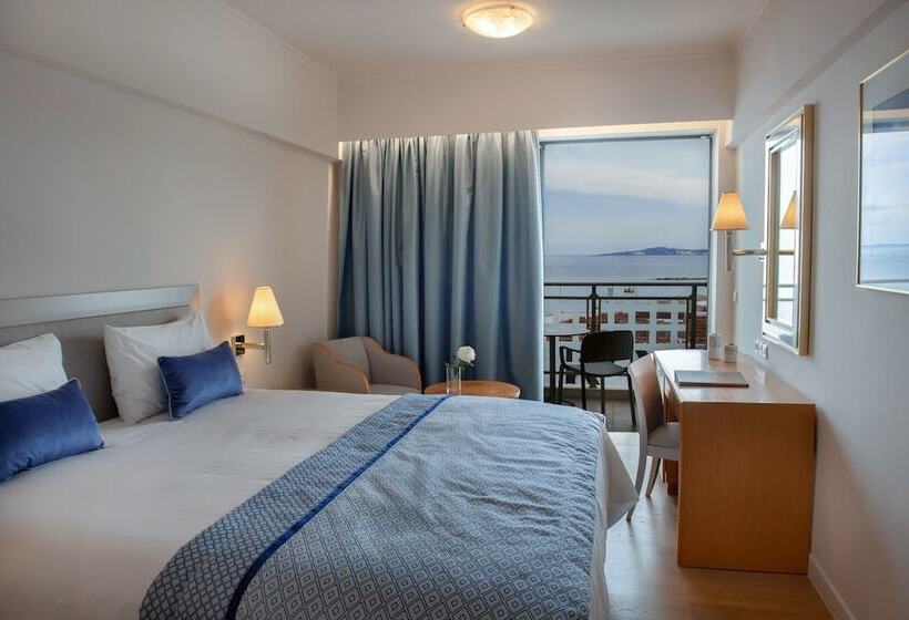 غرفة ديلوكس مطلّة علي البحر, Chios Chandris