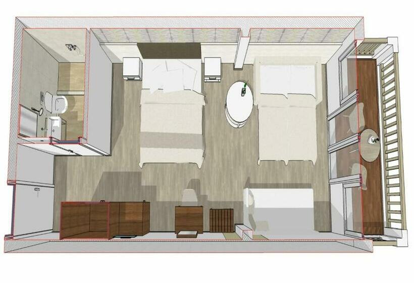 高级家庭房间, Kalyves Beach