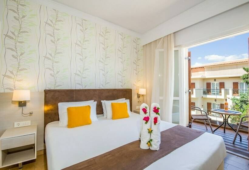 标准间侧面带海景, Kalyves Beach