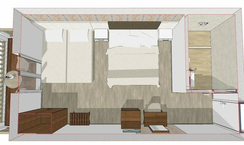 标准间带山景, Kalyves Beach