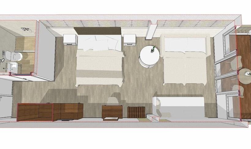 高级家庭房间, Kalyves Beach