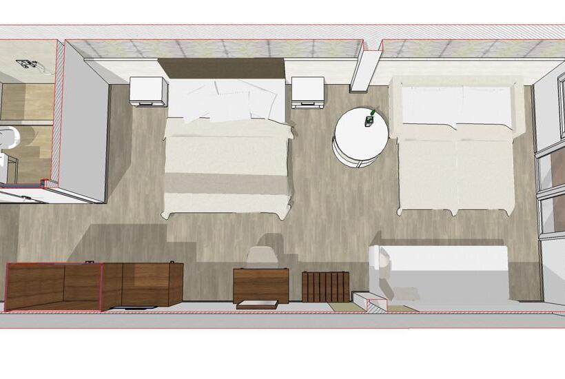 高级家庭房间, Kalyves Beach